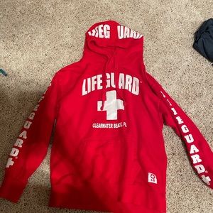 Men’s lifeguard hoodie size small, Clearwater florida